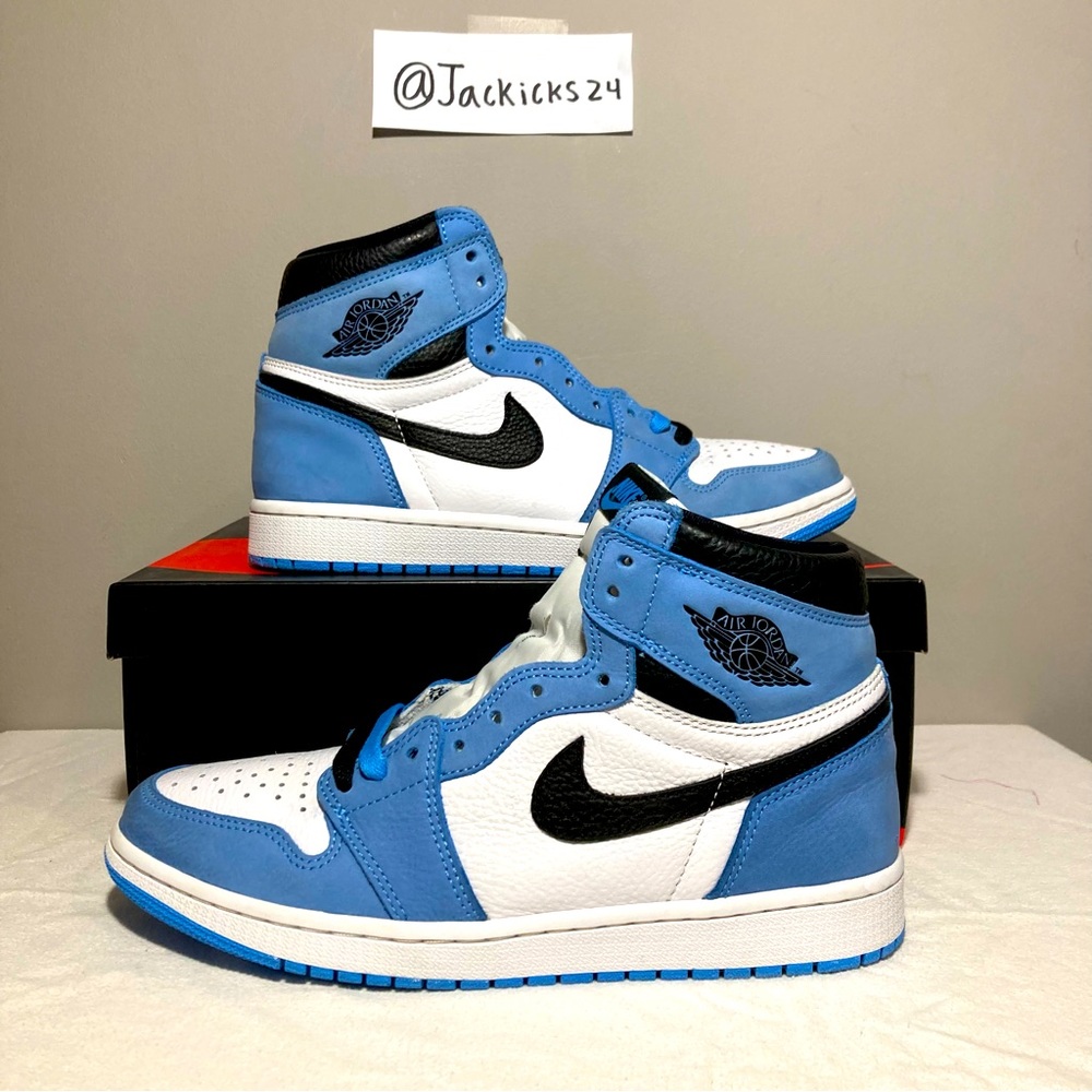 Air Jordan 1 high university blue size M8.5